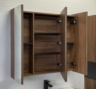 Зеркало-шкаф Comforty Соло 00-00010980 88 см